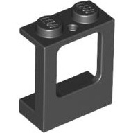 Lego okno letadla 1x2x2, černá (237726)